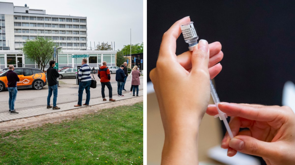 Halva Sveriges vuxna befolkning har fått två doser vaccin.